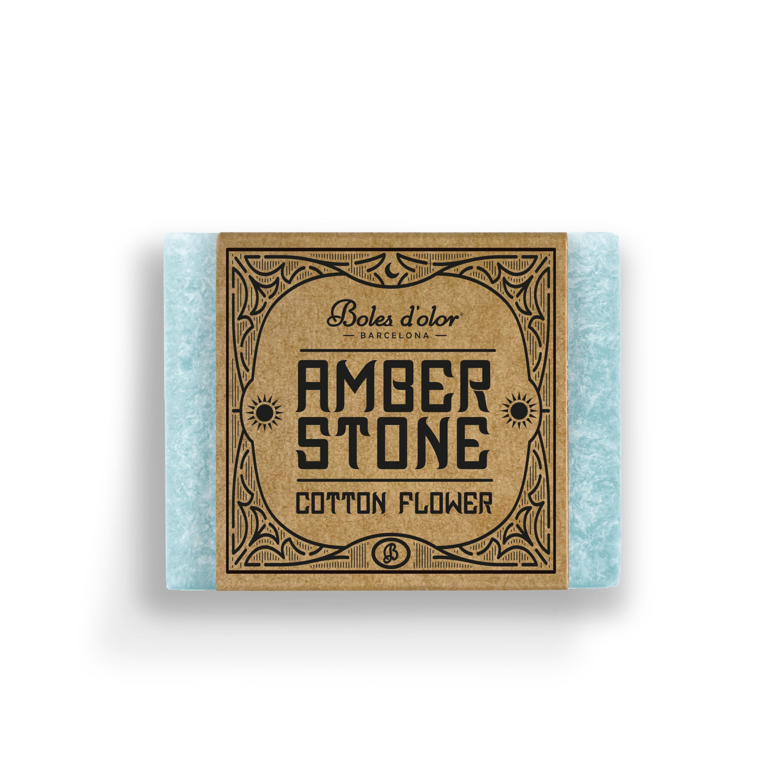 AMBER STONE COTTON FLOWER