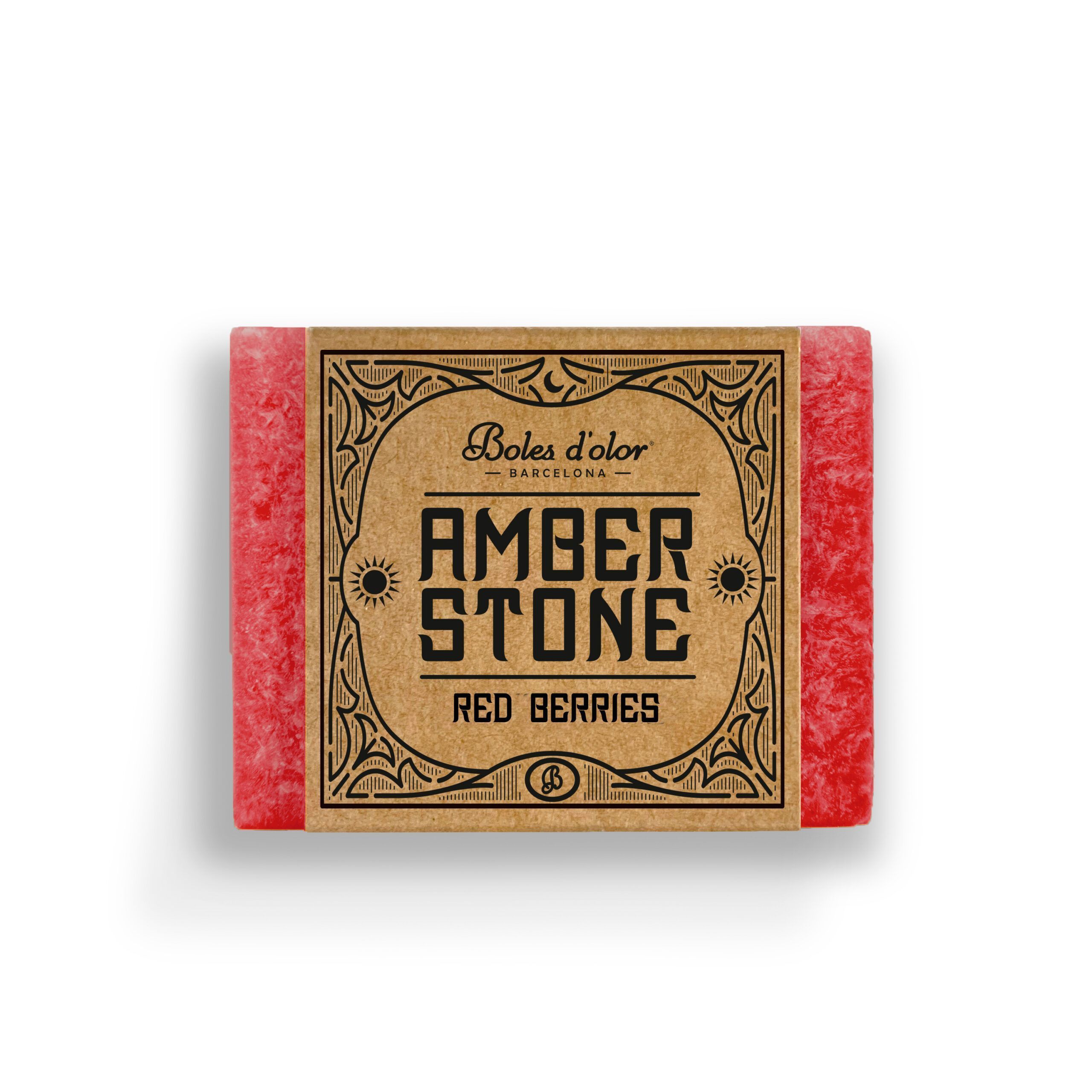AMBER STONE RED BERRIES
