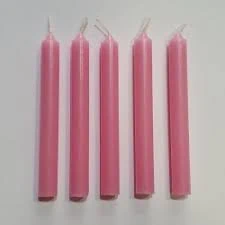 Velas color Rosa