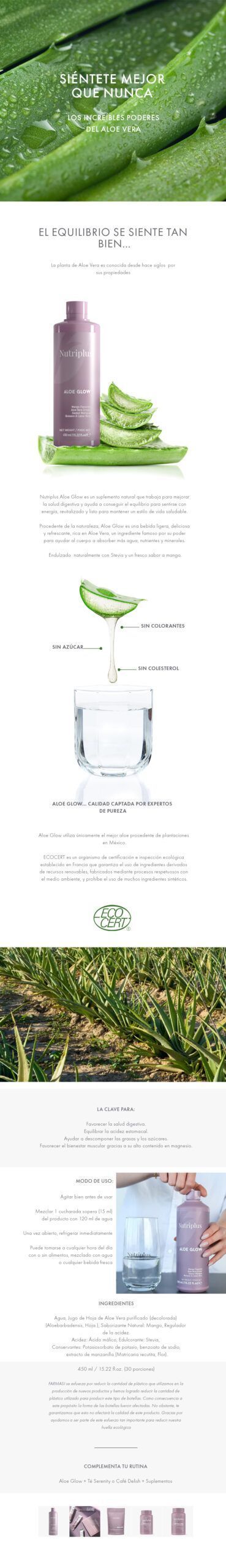Aloe Glow Nutriplus - Imagen 2