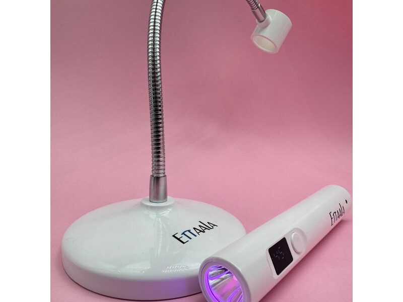 Mini lámpara Led Luz ROSA recargable blanco Ettaala portátil