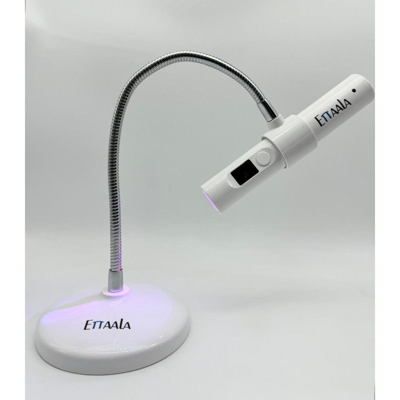 Mini lámpara Led Luz ROSA recargable blanco Ettaala portátil - Imagen 2