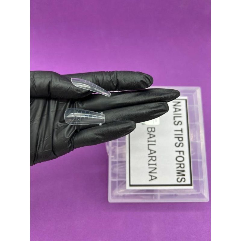 Tips SUPERIOR BAILARINA reciclables para gel, polygel DUAL Illusion Beauty