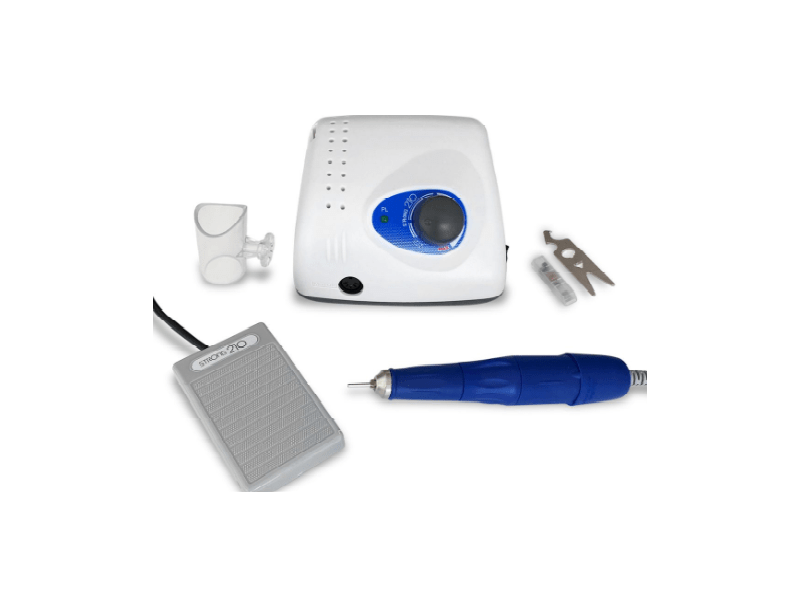 Torno para manicura STRONG 210 micromotor mago Azul