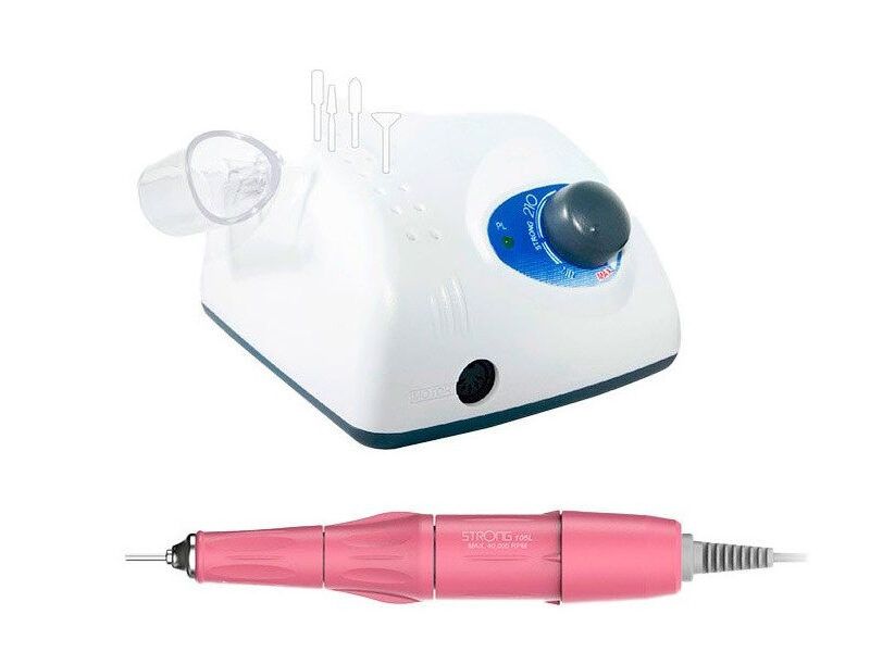 Torno para manicura STRONG 210 micromotor mago Rosa